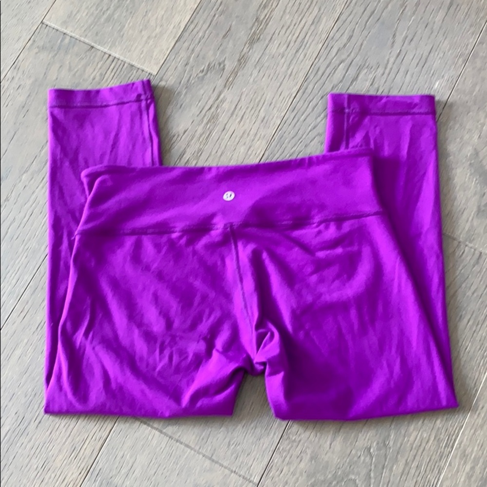 Lululemon Wunder Under Crop